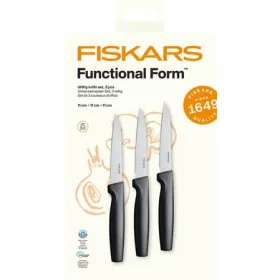   Késkészlet, általános, 11 cm, FISKARS Functional Form GRS fekete (IF1087426)