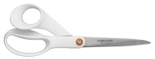 Olló, általános, 21 cm, FISKARS Functional Form, fehér (IF200487)