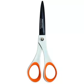   Olló, általános, tapadásmentes, 17 cm, FISKARS Non-Stick, fehér (IF5412)