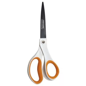   Olló, általános, tapadásmentes, 20 cm, FISKARS Non-Stick, fehér (IF5413)