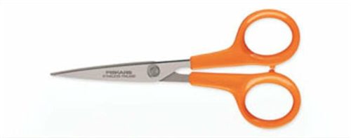 Varróolló, 13 cm, FISKARS Classic, narancssárga (IF9881)