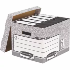   Archiválókonténer, karton, standard, BANKERS BOX&reg; SYSTEM by FELLOWES&reg; (IFW00810)
