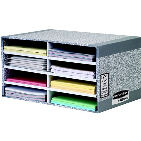 Irattároló, asztali, karton, BANKERS BOX® SYSTEM by FELLOWES® (IFW08750)