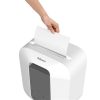 Iratmegsemmisítő, konfetti, 6 lap, FELLOWES Powershred® LX25 fehér (IFW109815)