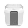 Iratmegsemmisítő, konfetti, 6 lap, FELLOWES Powershred® LX25 fehér (IFW109815)