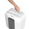 Iratmegsemmisítő, konfetti, 6 lap, FELLOWES Powershred® LX25 fehér (IFW109815)