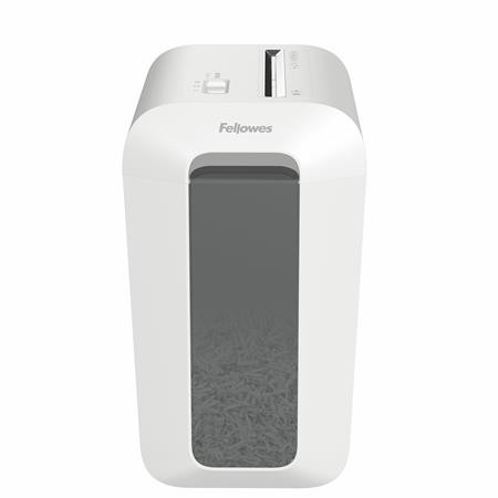 Iratmegsemmisítő, konfetti, 9 lap, FELLOWES Powershred® LX65 fehér (IFW110076)