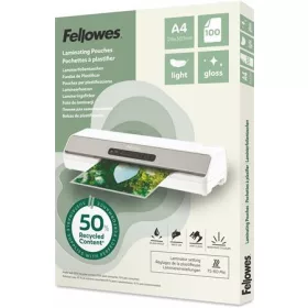   Meleglamináló fólia, 80 mikron, A4, fényes, 100 db, FELLOWES Light (IFW142987)