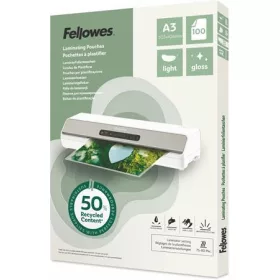   Meleglamináló fólia, 80 mikron, A3, fényes, 100 db, FELLOWES Light (IFW142988)