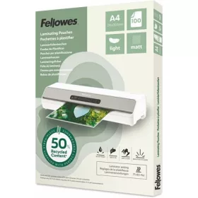   Meleglamináló fólia, 80 mikron, A4, matt, 100 db, FELLOWES Light (IFW143435)