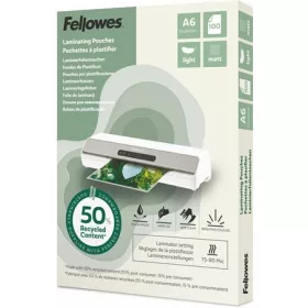   Meleglamináló fólia, 80 mikron, A6, matt, 100 db, FELLOWES Light (IFW143438)