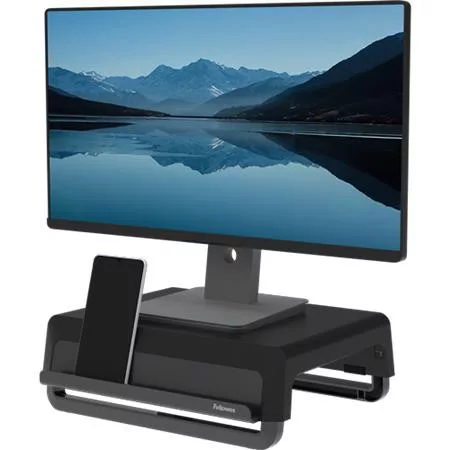 Monitorállvány, FELLOWES Breyta™, fekete (IFW16560)