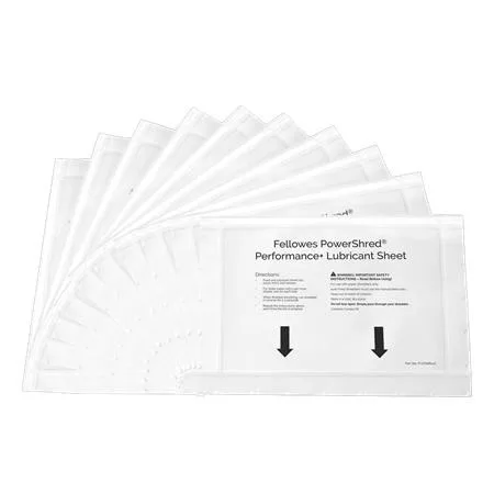 Olajozó lapok, Powershred&reg; iratmegsemmisítőkhöz, FELLOWES (IFW40256)