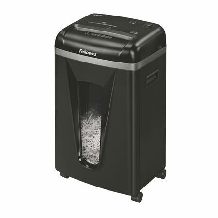 Iratmegsemmisítő, mikrokonfetti, 9 lap, FELLOWES Microshred 450M (IFW40741)