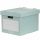 Tároló doboz, karton, 33,3x28,5x39 cm FELLOWES, Style, zöld-fehér (IFW44813)