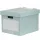 Tároló doboz, karton, 33,3x28,5x39 cm FELLOWES, Style, zöld-fehér (IFW44813)