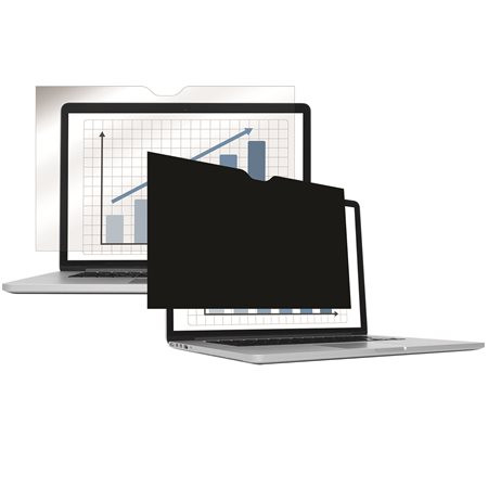 Monitorszűrő, betekintésvédelemmel, 521x327 mm, 24, 1610 FELLOWES PrivaScreen™, fekete (IFW48016)