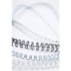   Spirál, fém, 31, 12 mm, 81-100 lap, FELLOWES, fekete (IFW53273)