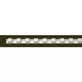   Spirál, műanyag, 6 mm, 10-20 lap, FELLOWES, 100 db, fehér (IFW53450)