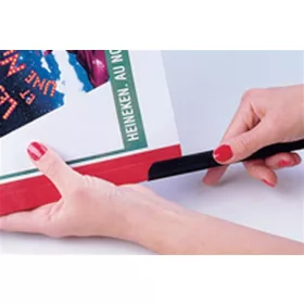   Iratsín, 9-12 mm, 61-120 lap, FELLOWES Relido, átlátszó (IFW53844)