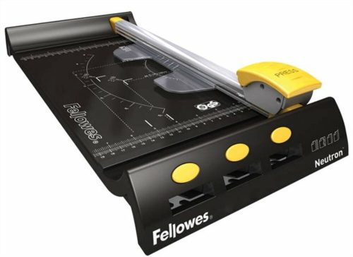 Vágógép, görgős, A4, 10 lap, FELLOWES Neutron (IFW54100)