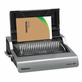   Spirálozógép, műanyag spirálkötéshez, elektromos, 500 lap, FELLOWES Galaxy-E (IFW56221)