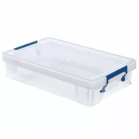   Műanyag tároló doboz, átlátszó, 5,5 liter, FELLOWES, ProStore™ (IFW77303)