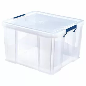   Műanyag tároló doboz, átlátszó, 48 liter, FELLOWES, ProStore™ (IFW77309)