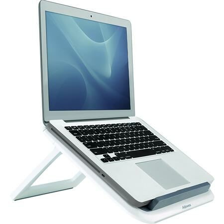 Laptop állvány, Quick Lift, FELLOWES I-Spire Series™, grafitszürke-fehér (IFW82101)