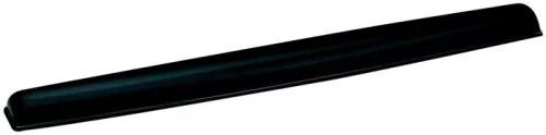 Csuklótámasz billentyűzethez, géltöltésű, FELLOWES Crystal™ Gel, fekete (IFW91122)