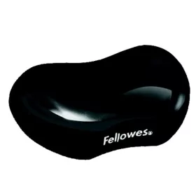   Csuklótámasz, mini, géltöltésű, FELLOWES Crystal™ Gel, fekete (IFW91123)
