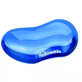   Csuklótámasz, mini, géltöltésű, FELLOWES Crystal™ Gel, kék (IFW91177)