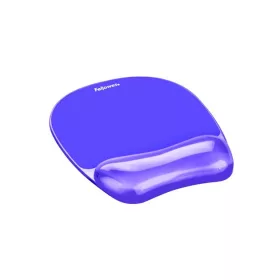   Egéralátét csuklótámasszal, géltöltésű, FELLOWES Crystal™ Gel, lila (IFW91441)