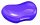 Csuklótámasz, mini, géltöltésű, FELLOWES Crystal™ Gel, lila (IFW91477)