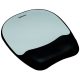 Egéralátét csuklótámasszal, habtöltésű, FELLOWES Memory Foam, szürke (IFW91758)