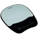 Egéralátét csuklótámasszal, habtöltésű, FELLOWES Memory Foam, szürke (IFW91758)