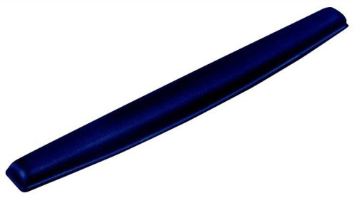 Csuklótámasz billentyűzethez, habtöltésű, FELLOWES Memory Foam, zafírkék (IFW91784)