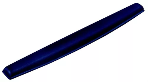 Csuklótámasz billentyűzethez, habtöltésű, FELLOWES Memory Foam, zafírkék (IFW91784)