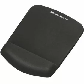   Egéralátét csuklótámasszal, habtöltésű, FELLOWES PlushTouch™, fekete (IFW92520)
