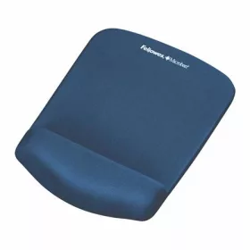   Egéralátét csuklótámasszal, habtöltésű, FELLOWES PlushTouch™, kék (IFW92873)