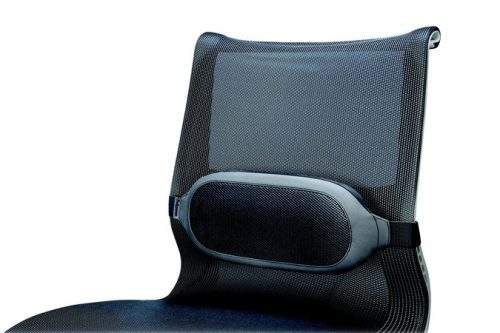 Deréktámasz, FELLOWES I-Spire Series™,grafitszürke (IFW93116)