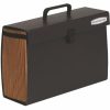 Harmonikatáska, karton, 19 rekeszes, FELLOWES Bankers Box Handifile, fekete (IFW93521)