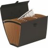 Harmonikatáska, karton, 19 rekeszes, FELLOWES Bankers Box Handifile, fekete (IFW93521)