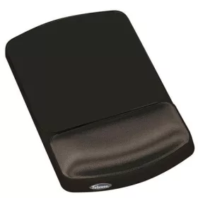   Egéralátét csuklótámasszal, géltöltésű, állítható, FELLOWES Premium Gel, grafitszürke (IFW93740)