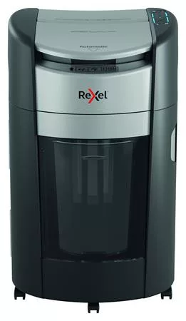 Iratmegsemmisítő, konfetti, 300 lap, REXEL ShredMax AutoFeed+ 300X P4 (IGTR2025300X)