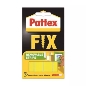   Ragasztócsík, kétoldalas, visszaszedhető, 20 x 40 mm, HENKEL Pattex Fix (IH1486128)