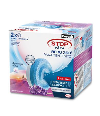 Páramentesítő utántöltő tabletta, HENKEL, Stop Pára Aero, levendula (IH1899071)