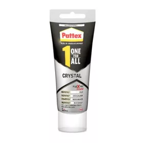   Ragasztó, építési-szerelési, 90 g, HENKEL Pattex One for All Crystal (IH2312310)