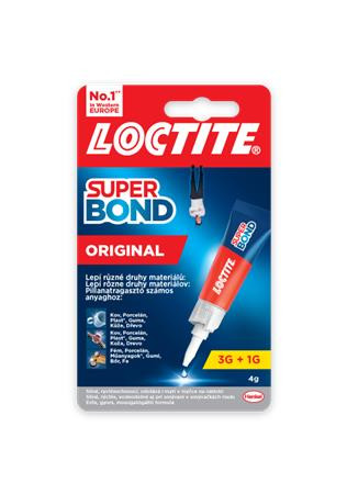 Pillanatragasztó, 4 g, HENKEL Loctite Super Bond Original (IH2733067)