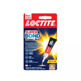   Pillanatragasztó gél, 4 g, HENKEL Loctite Super Bond Power Gél (IH2733070)